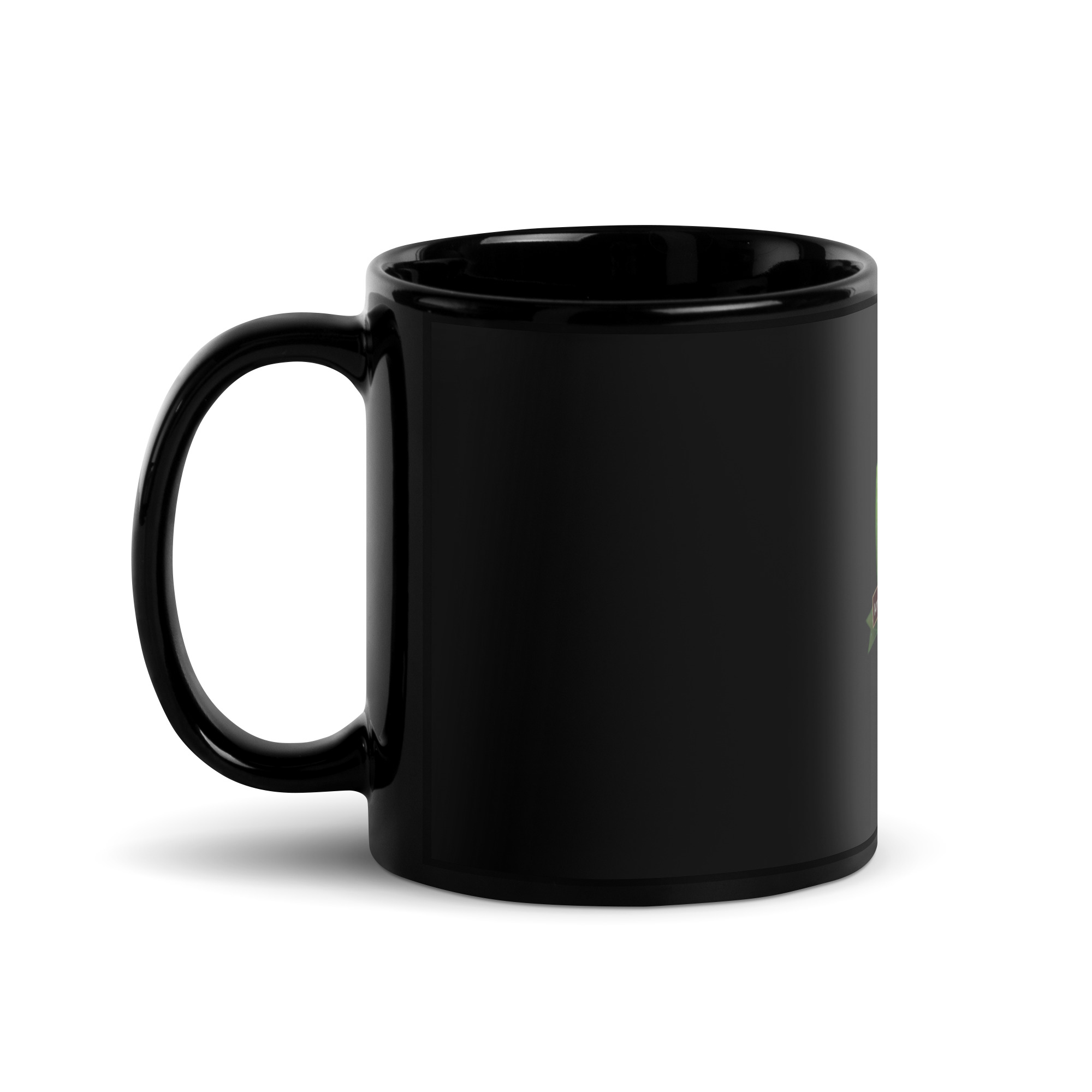 black glossy mug black glossy mug