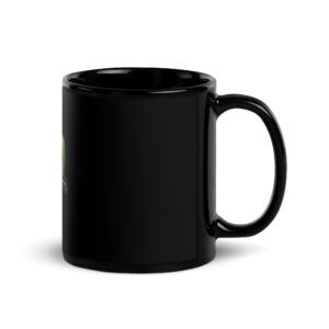 black glossy mug