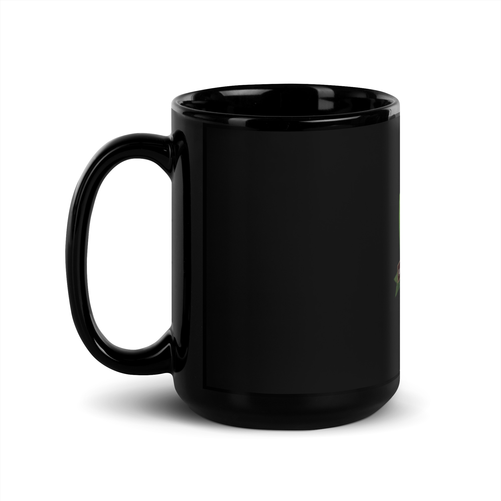 black glossy mug black glossy mug